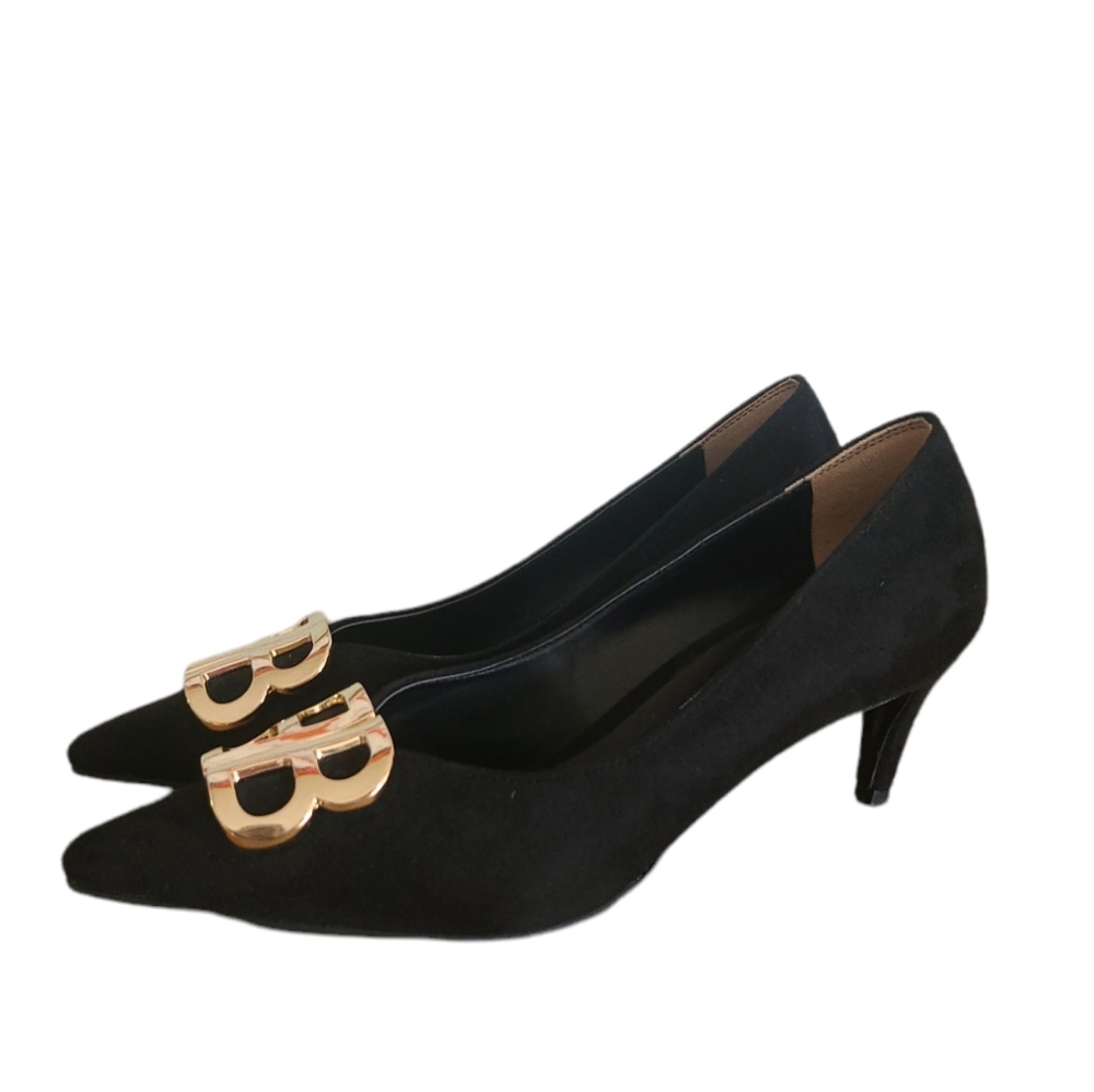 Habi black  kitten heels size 7 1/2